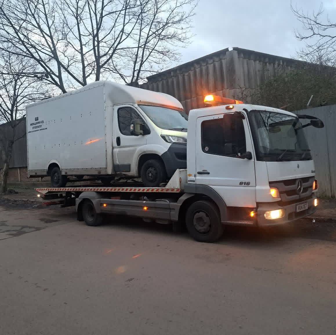 Vehicle recovery in South London
